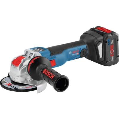 SZLIFIERKA KĄTOWA AKUMULATOROWA 125MM GWX 18V-10SC 2*8.0AH