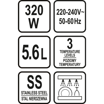 WOLNOWAR 290W, 5.6L.