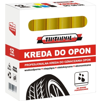 KREDA DO OPON ŻÓŁTA - WODOODPORNA