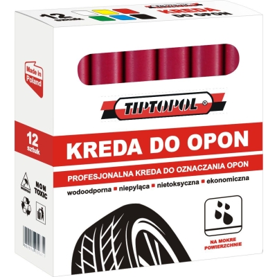 KREDA DO OPON CZERWONA - WODOODPORNA
