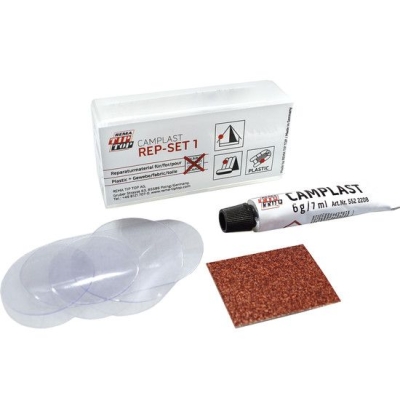 ZESTAW CAMPLAST MINI DO NAPRAWY NAMIOTÓW, BASENÓW