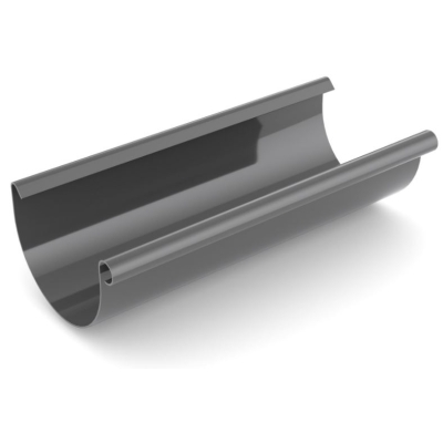 RYNNA DACHOWA PVC 75MM/3M/GRAFIT BRYZA