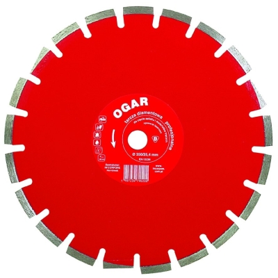 TARCZA DIAMENTOWA SEGMENTOWA OGAR 300MM