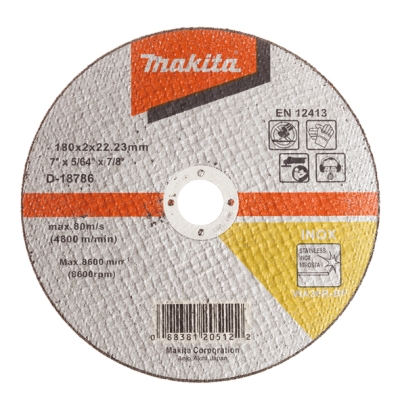 TARCZA TNĄCA INOX 180*2MM WA36R PŁASKA