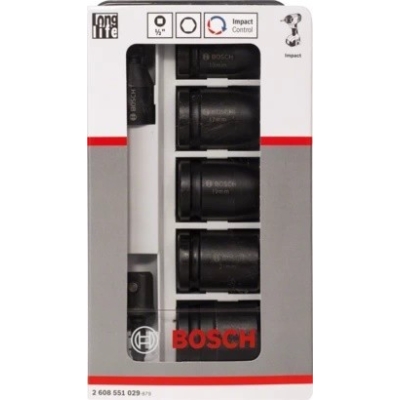 KLUCZE NASADOWE ZESTAW 7-CZĘŚCIOWY 1/2'' 13,17,19,21,24MM