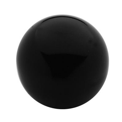 UCHWYT BAKELITOWY 'KULA' CZARNY M6*32MM DIN319C