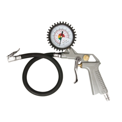 PISTOLET DO POMPOWANIA Z MANOMETREM