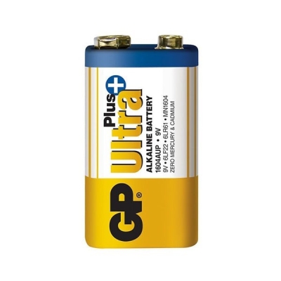 BATERIA ULTRA+ ALKALINE 9V 6LF22
