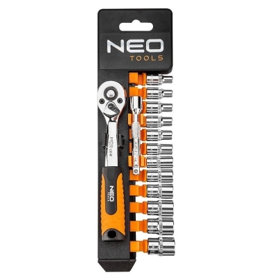 ZESTAW KLUCZY NASADOWYCH 1/4''  14 SZTUK