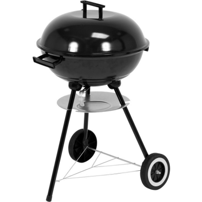 GRILL WĘGLOWY OKRĄGŁY Z POKRYWĄ 41CM