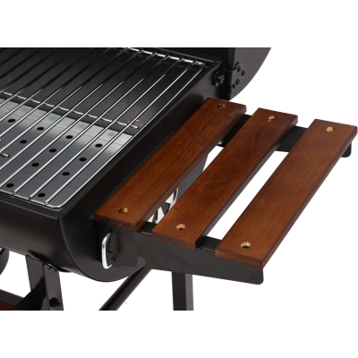 GRILL WĘGLOWY Z POKRYWĄ, RUSZT 71*34.5CM