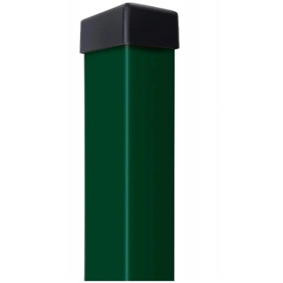 SŁUPEK DO OGRODZENIA ZIELONY 2300MM 60*40*1.25MM RAL 6005