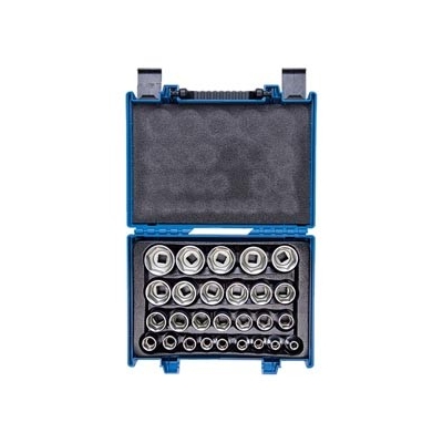 ZESTAW NASADEK 1/2'' 27CZ KRÓTKIE 8-36MM 6-KĄT