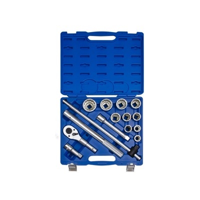 ZESTAW NASADEK 3/4'' 14CZ KRÓTKIE 22-50MM 12-KĄT,GRZECHOTKA