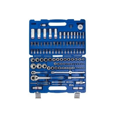 ZESTAW NASADEK 1/4''+1/2'' 12-KĄTNE, 96SZT.AKCESORIA