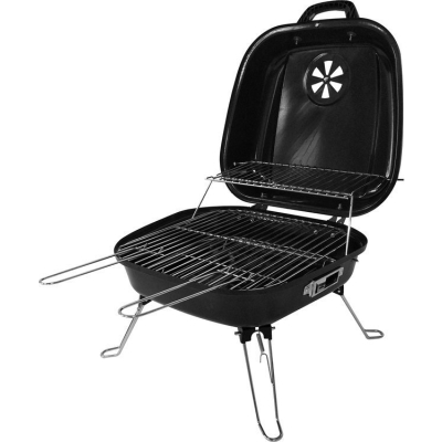 GRILL WĘGLOWY PRZENOŚNY 33*35.5CM.