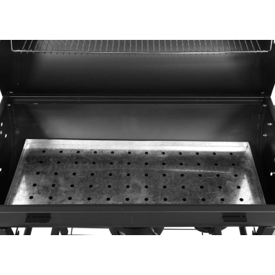GRILL OGRODOWY Z POKRYWĄ, RUSZT 71CM.