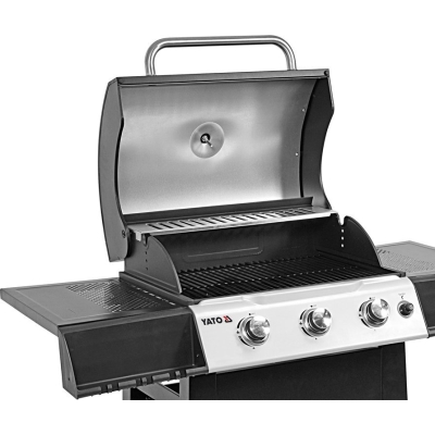 GRILL GAZOWY 3 PALNIKI 9KW LED