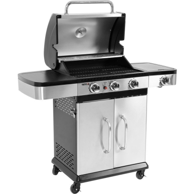 GRILL GAZOWY 3+1 STAL NIERDZEWNA 11,5KW