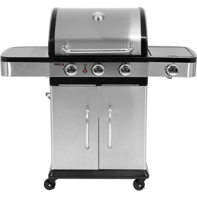 GRILL GAZOWY 3+1 STAL NIERDZEWNA 11,5KW