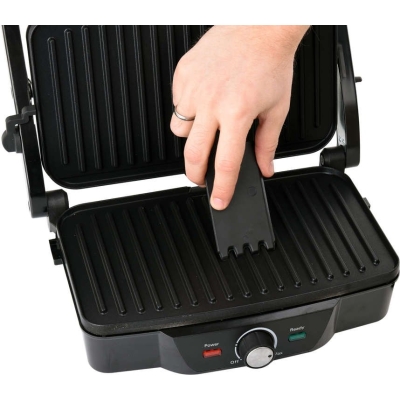 GRILL ELEKTRYCZNY STOŁOWY 1600W, 28*17CM