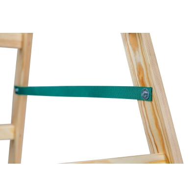 DRABINA DREWNIANA BRAKET STANDARD 2X6 SZCZEBLI 182CM
