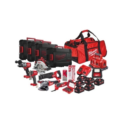 ZESTAW POWERPACK 18V M18PP8B-586P 2*3.0AH+2*5.5AH+2*8.0AH