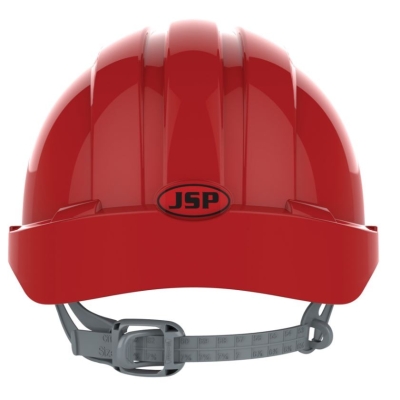 JSP HEŁM OCHRONNY KAS-EVO-3 C CZERWONY