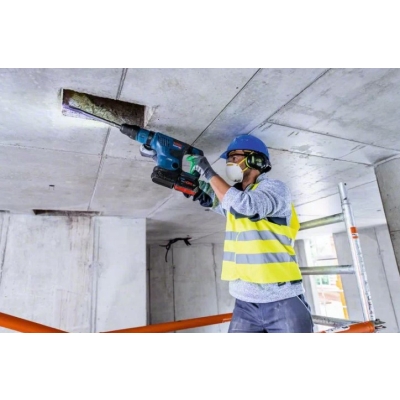 MŁOT UDAROWY OBROTOWY AKUM. SDS-MAX GBH 18V-36C 2*8.0AH