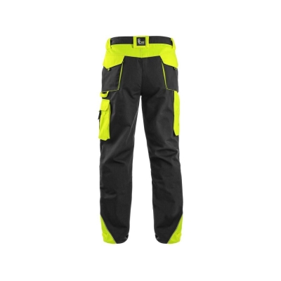 SPODNIE CXS DO PASA SIRIUS BRIGHTON CZARNO-ŻÓŁTE ROZM.48
