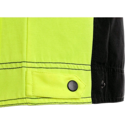 BLUZA/KURTKA CXS SIRIUS BRIGHTON CZARNO-ŻÓŁTA ROZM.54