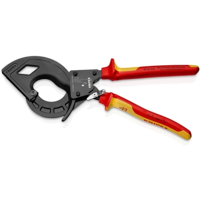 NOŻYCE DO KABLI TRÓJSTOPNIOWY MECHANIZM ZAPADKOWY 320MM