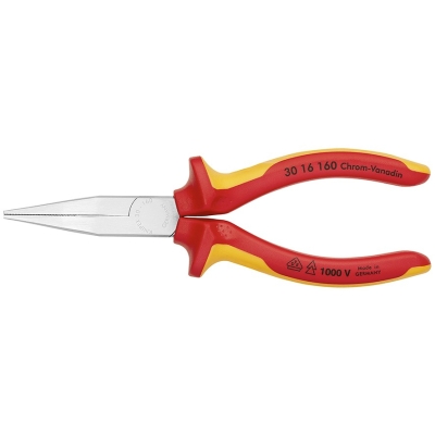 SZCZYPCE IZOLOWANE PŁASKIE WYDŁUŻONE 160MM
