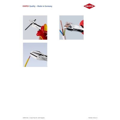 SZCZYPCE TNĄCE BOCZNE X-CUT 160MM,WYSOKIE PRZEŁOŻENIE DŹWIGN