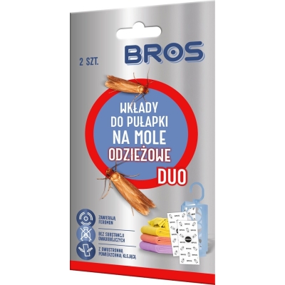WKŁADKA DO PUŁAPKI NA MOLE ODZIEŻOWE DUO 2 SZT.