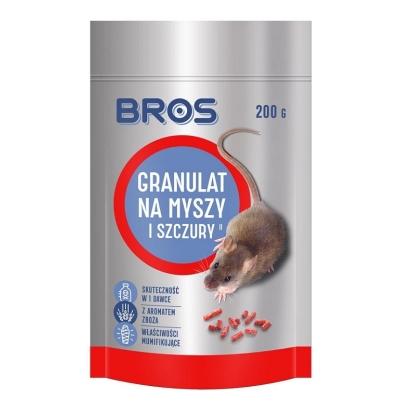 GRANULAT NA MYSZY I SZCZURY SASZETEKA 200G