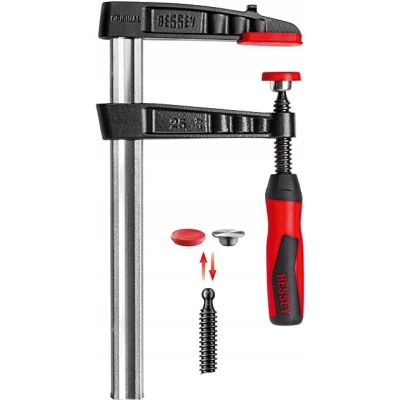 ŚCISK ŚRUBOWY STOLARSKI ŻELIWNY TG 250/120MM