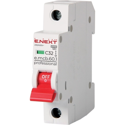 WYŁĄCZNIK NADPRĄDOWY MCB.PRO60 1P C32A 6KA