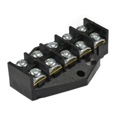 LISTWA ZACISKOWA, PIERŚCIEŃ ROZGAŁĘŹNY 5X16MM2 CZARNY