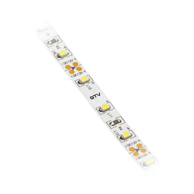 TAŚMA FLASH 3528 300LED BIAŁY CIEPŁY 24W IP20 8MM 5M 12V