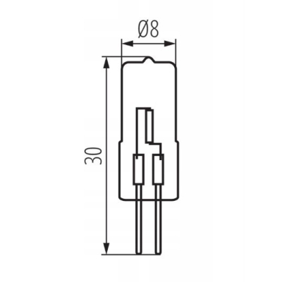 ŻARÓWKA HALOGENOWA 10W 12V G-4