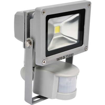 REFLEKTOR DIODOWY Z CZUJNIKIEM RUCHU 10W 700LM COB