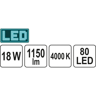 OPRAWA SUFITOWA LED 18W 300*300*15MM