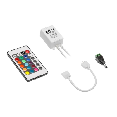 KONTROLER LED RGB MINI 12V DC IP20 MAX 72W