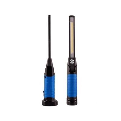 LATARKA 6W COB + 1W  LED, AKUMULATOR