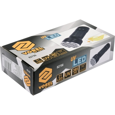ZESTAW LATARKA UV 21 LED I OKULARY