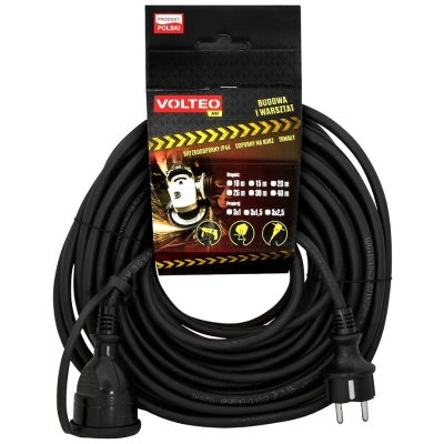 PRZEDŁUŻACZ HEAVY DUTY 20M PRZEWÓD H05RR-F 3*1,5MM
