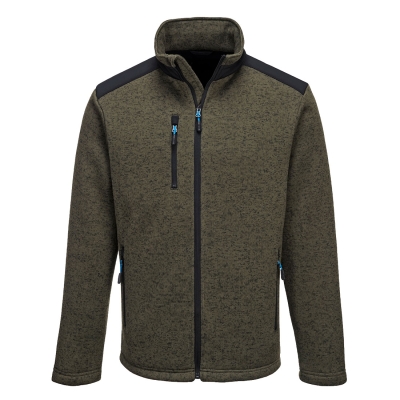 BLUZA Z POLARU KX3 T830 OLIWKOWA ROZMIAR XXL
