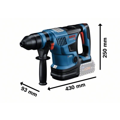MŁOT UDAROWY OBROTOWY SDS+ GBH 18V-34CF 2*8.0AH