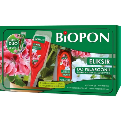 ELIKSIR DO PELARGONII I INNYCH ROŚLIN BALKONOWYCH 5*40ML